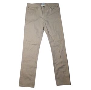 Soft Surroundings Tan Khaki Corduroy Pants Size 8 4 Pockets